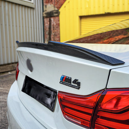 LÈVRE ARRIÈRE MAX CARBON PERFORMANCE SPOILER ARRIÈRE sur mesure pour BMW M4 F82