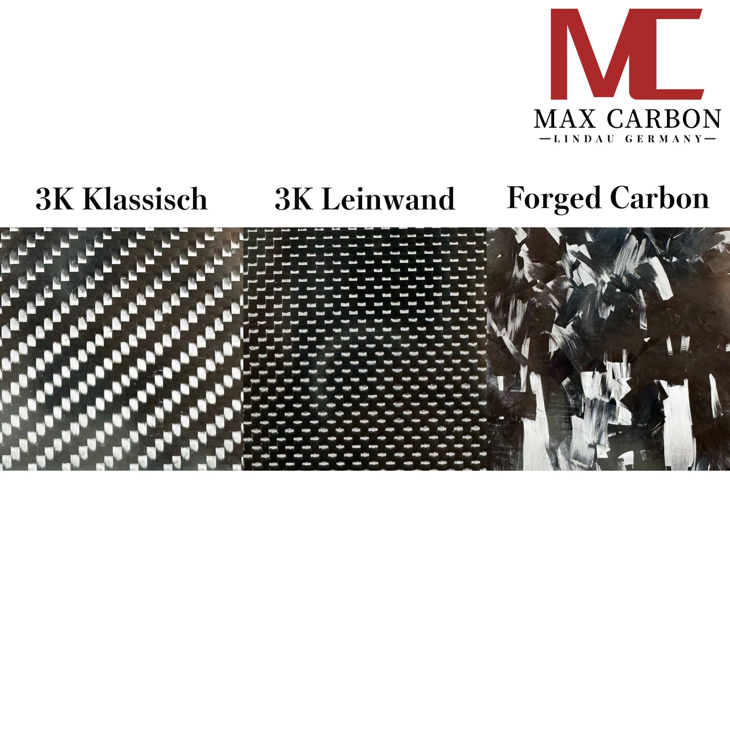 MAX CARBON DRY CARBON Spoiler Heckspoiler Lippe für Mercedes Benz C Klasse W205 Limousine AMG C63 C43