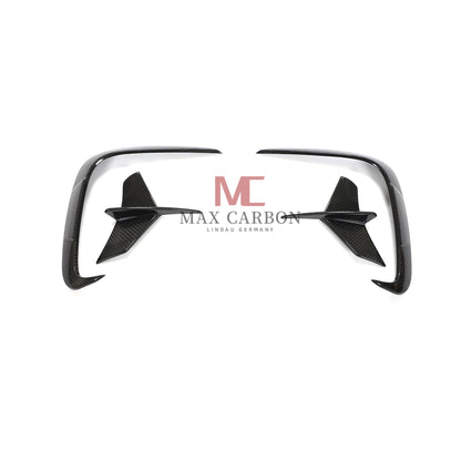 MC MAX CARBON DRY CARBON PREPREG rear panels AERO FLICKER for BMW G14 G15 M850i