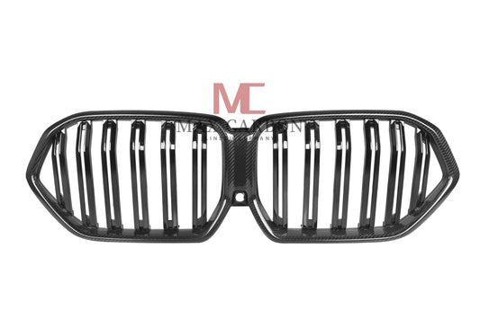 MC MAX CARBON Carbone Sec Performance calandre décorative remplacement de calandre pour BMW X6 G06 X6M F96 