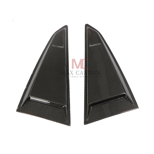 MC MAX CARBON DRY CARBON Seitenfenster Lufteinlässe passend für Audi TT TTS TTRS Coupe 2015-2018