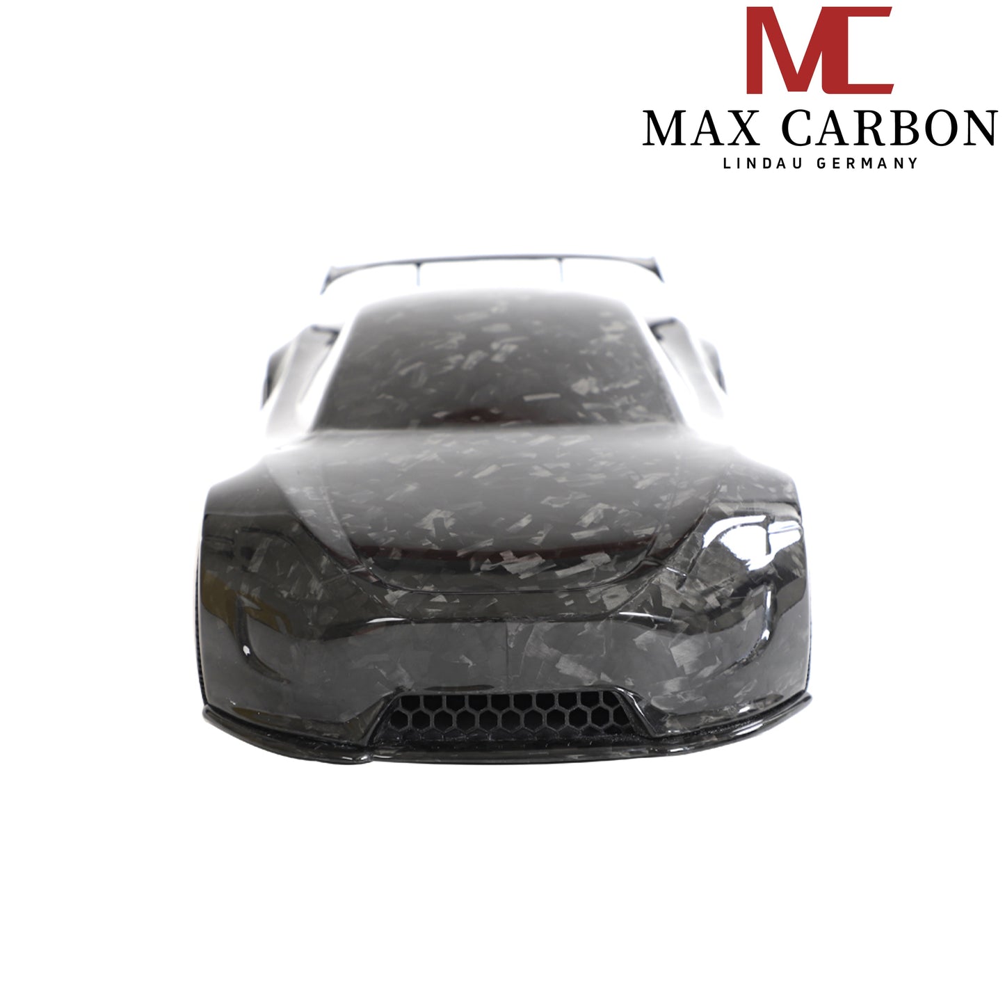 MAX CARBON Lifestyle Véritable carbone Forgé Carbone Hybride Modèle de voiture en carbone sec Préimprégné 1:18 Modèle de voiture de sport