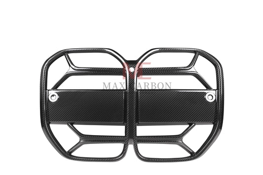 MAX CARBON PERFORMANCE Calandre de radiateur avant en carbone sec pour BMW G22 G23 