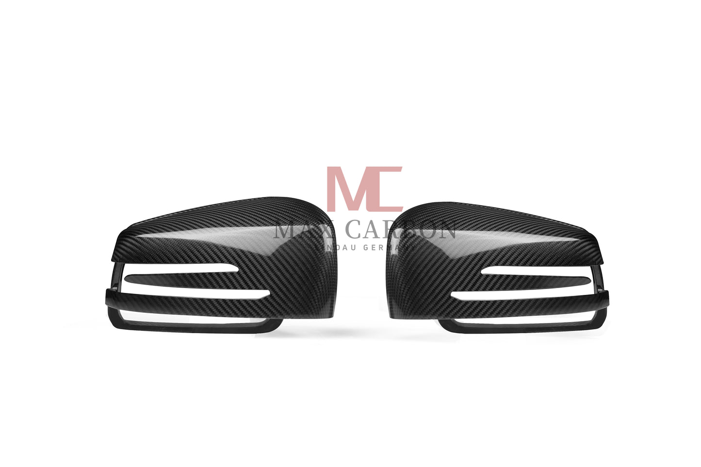 MAX CARBON Performance Spiegelkappen Gehäuse Dry Carbon für Mercedes G Klasse W463 GLS GLE