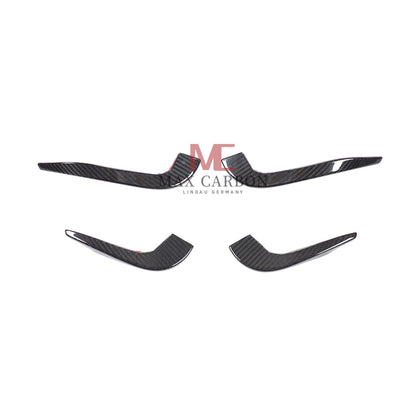 MC Performance Dry Carbon AERO FLICKER Flaps Fixation canards avant pour AUDI RS3 8V 