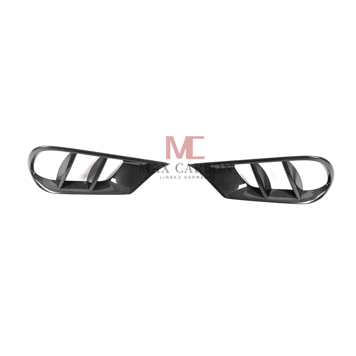 MC Performance für Mercedes Benz E Klasse W212 S212 Carbon Fiber Front Stoßstange Vent Zierleisten