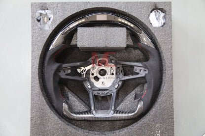 Volant Intelligent MC MAX CARBON Performance Carbone Sec LED Sport pour Audi R8 4S