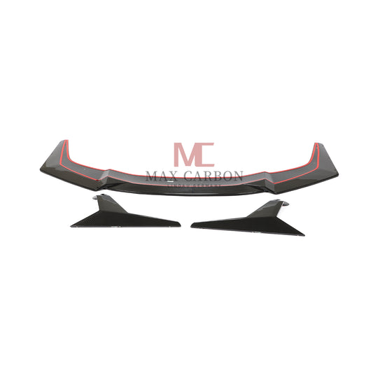 MC MAX CARBON Performance Frontlippe aus Dry Carbon Prepreg für Lamborghini Huracan LP600 LP610