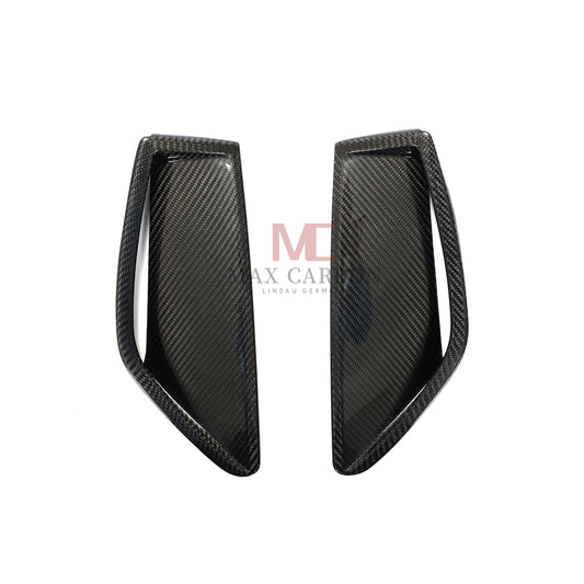 MC MAX CARBON Performance Fiber Front Bumper Scoop Trims für Audi RS6 Avant Wagon