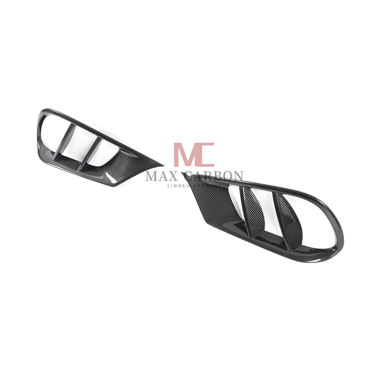 MC Performance für Mercedes Benz E Klasse W212 S212 Carbon Fiber Front Stoßstange Vent Zierleisten