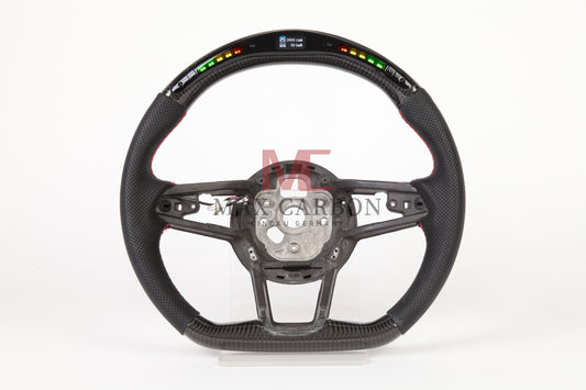 MC MAX CARBON Performance Dry Carbon Smart Lenkrad LED Sport für Audi R8 4S