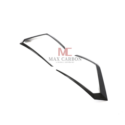 Bandes d'aération de pare-chocs arrière MC MAX CARBON Performance pour Lamborghini Urus Sport Utility 2018 à 2021 