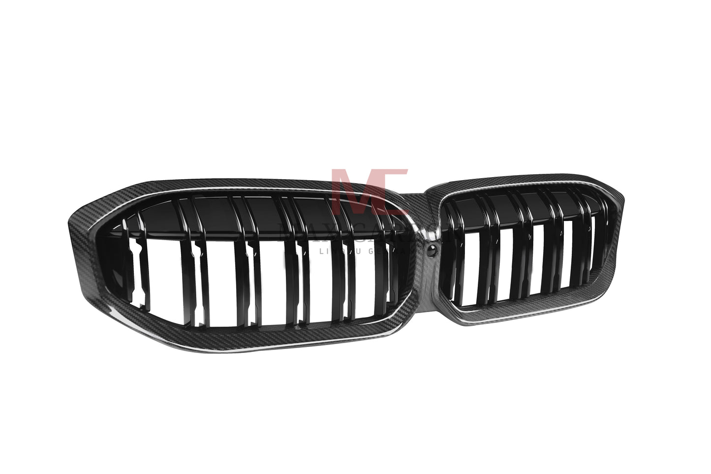 MC MAX CARBON Dry Carbon Ziergitter Grill Kühlergrill Ersatz für BMW G20 G21 inkl. M340i