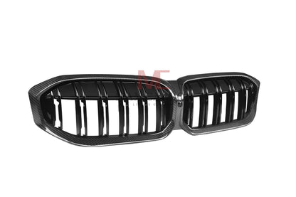 MC MAX CARBON Dry Carbon Ziergitter Grill Kühlergrill Ersatz für BMW G20 G21 inkl. M340i