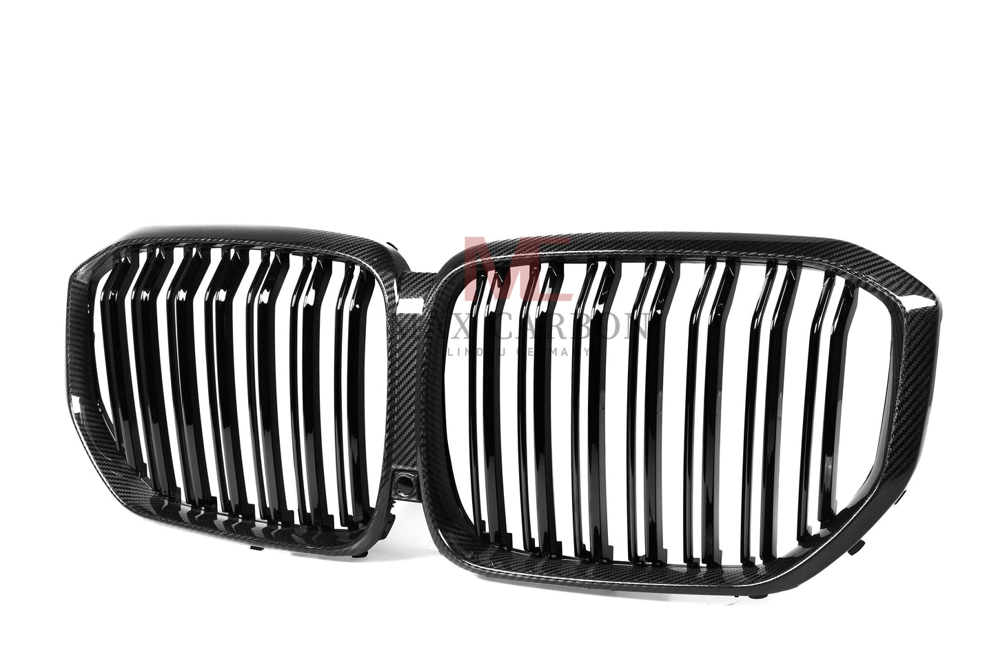 MC MAX CARBON Dry Carbon Performance Ziergitter Kühlergrill Grill Ersatz für BMW X5 X5M G05 F95 vor LCI