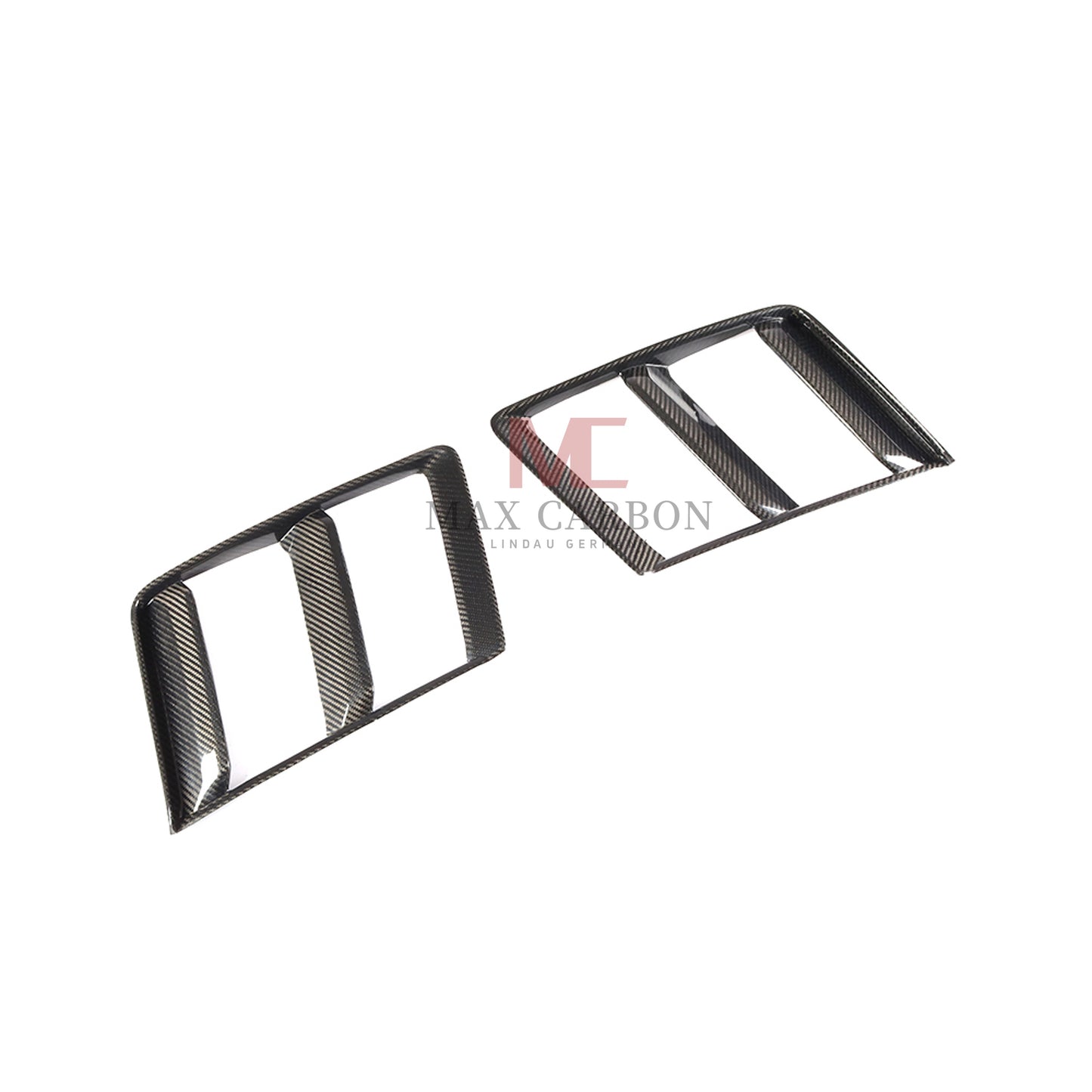 MC MAX CARBON DRY CARBON Performance Heckstoßstangen Entlüftungskotflügelabdeckungen für Audi R8 4S 2015 2018