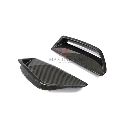 MC MAX CARBON Performance Fiber Front Bumper Scoop Trims für Audi RS6 Avant Wagon