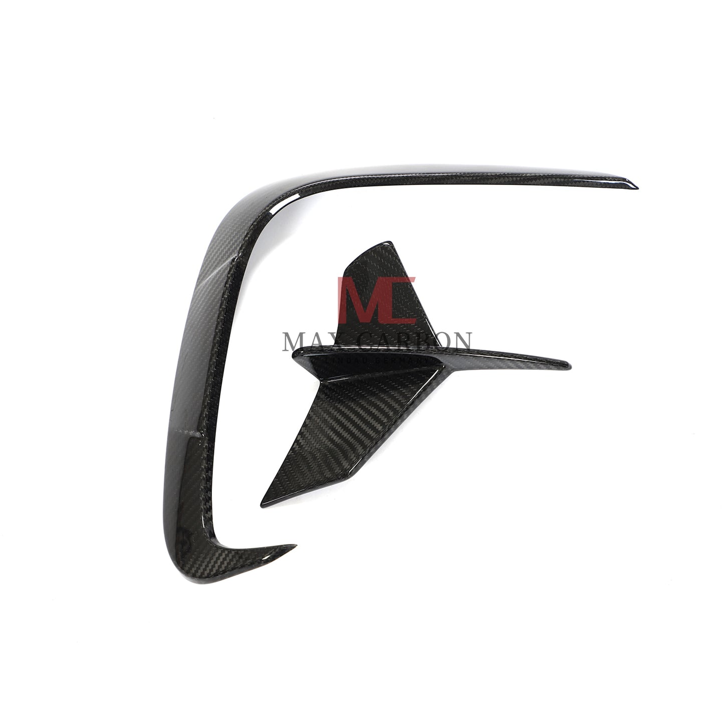 MC MAX CARBON DRY CARBON PREPREG rear panels AERO FLICKER for BMW G14 G15 M850i