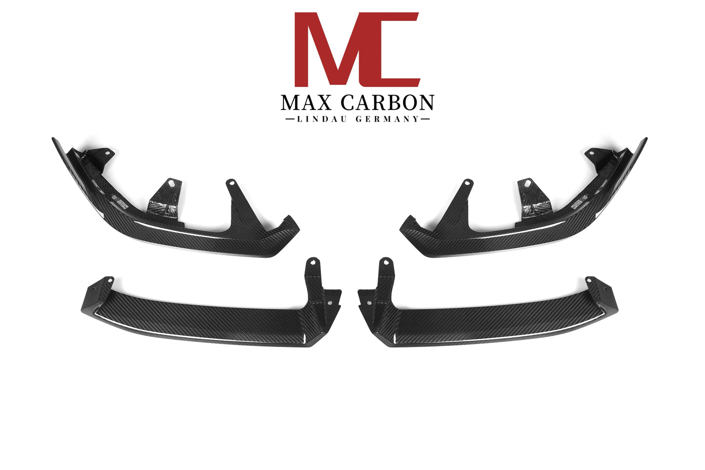 MC MAX CARBON Dry Carbon Prepreg Front Lip Front Attachment for BMW 5 Series G60 G61 