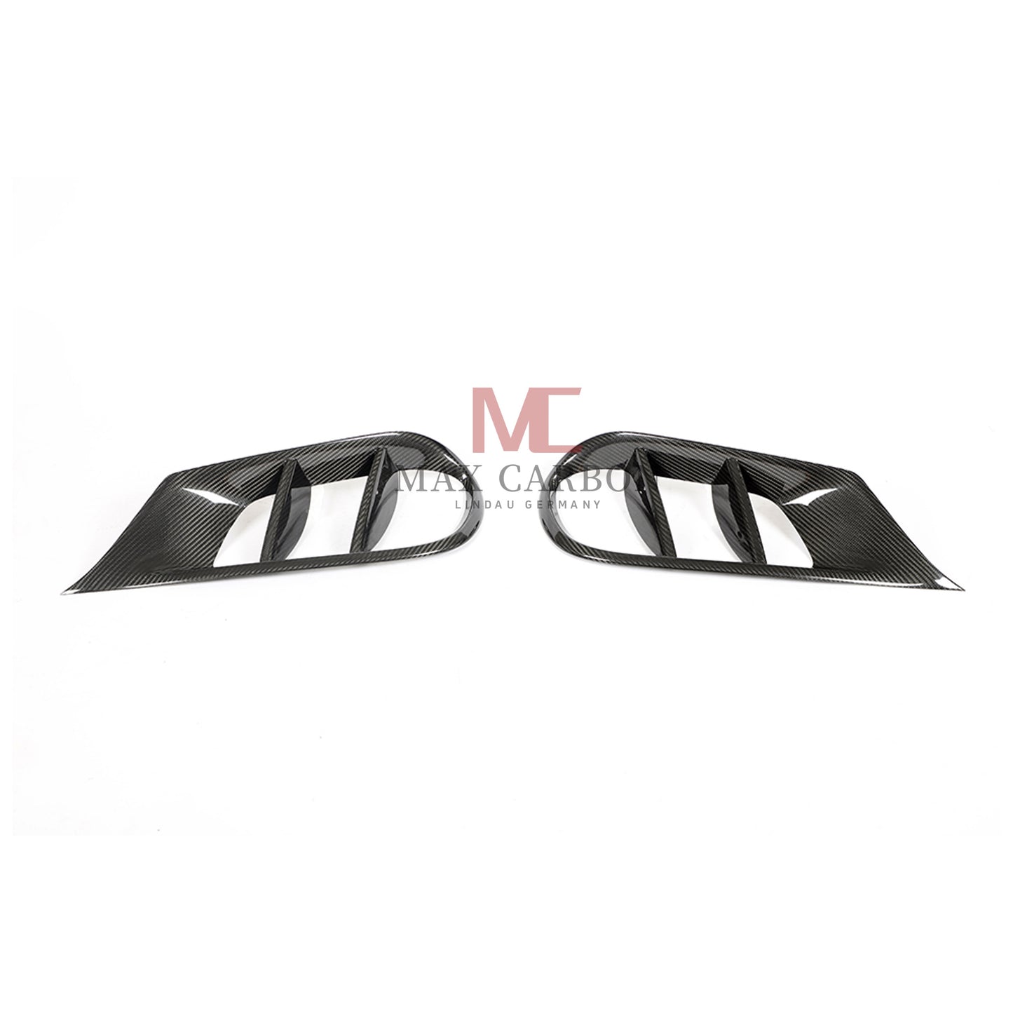 MC Performance für Mercedes Benz E Klasse W212 S212 Carbon Fiber Front Stoßstange Vent Zierleisten