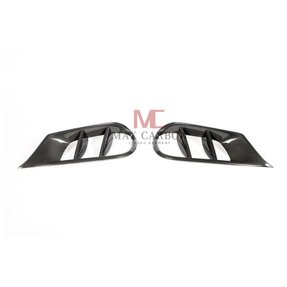 MC Performance für Mercedes Benz E Klasse W212 S212 Carbon Fiber Front Stoßstange Vent Zierleisten