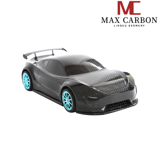 MAX CARBON Lifestyle Echt Karbon Forged Carbon Hybrid Carbon Model Car aus Dry Carbon Prepreg 1:18 Sportwagen Design Model Car