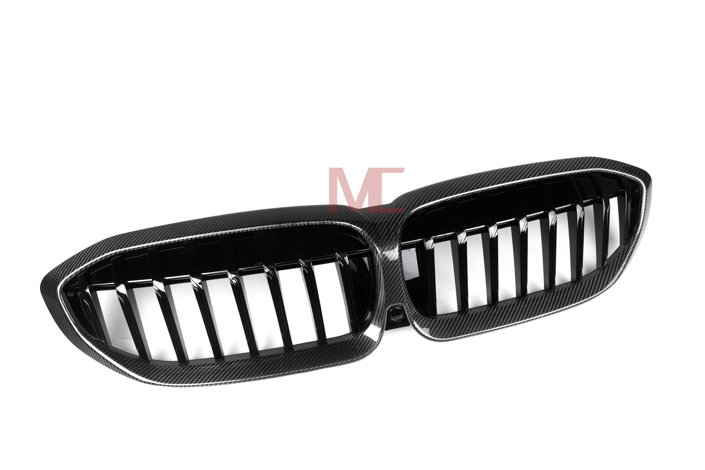 MC MAX CARBON Dry Carbon Ziergitter Grill Kühlergrill Ersatz für BMW G20 G21 inkl. M340i