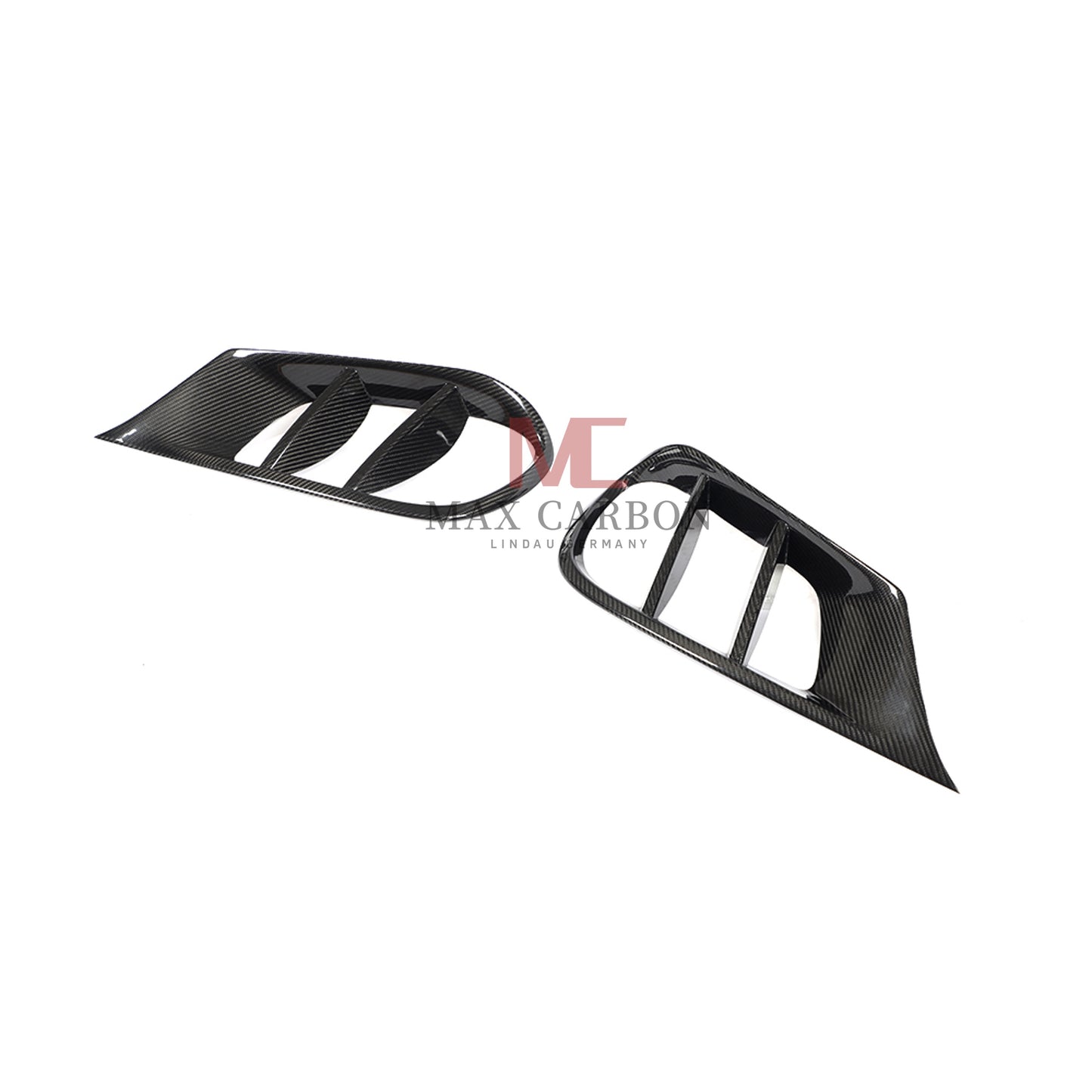 MC Performance für Mercedes Benz E Klasse W212 S212 Carbon Fiber Front Stoßstange Vent Zierleisten
