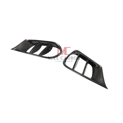MC Performance für Mercedes Benz E Klasse W212 S212 Carbon Fiber Front Stoßstange Vent Zierleisten