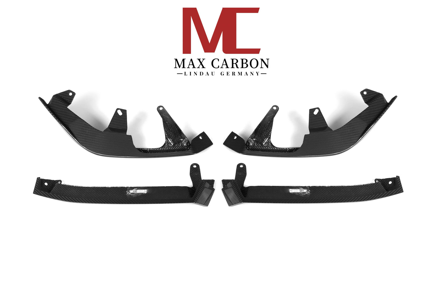 MC MAX CARBON Dry Carbon Prepreg Front Lip Front Attachment for BMW 5 Series G60 G61 