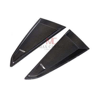 MC MAX CARBON DRY CARBON Seitenfenster Lufteinlässe passend für Audi TT TTS TTRS Coupe 2015-2018