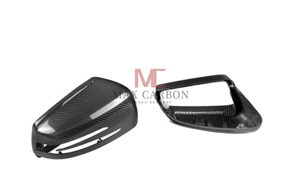 MAX CARBON Performance Spiegelkappen Gehäuse Dry Carbon für Mercedes G Klasse W463 GLS GLE