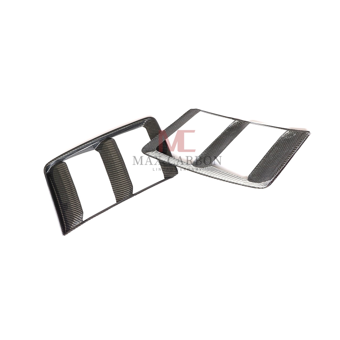 MC MAX CARBON DRY CARBON Performance Heckstoßstangen Entlüftungskotflügelabdeckungen für Audi R8 4S 2015 2018