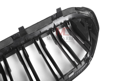 MC MAX CARBON Dry Carbon Performance Ziergitter Kühlergrill Ersatz für BMW M5 F90 vor LCI G30 G31 5er vor LCI