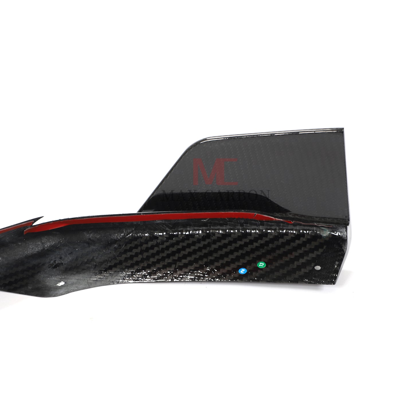 Lèvre avant de spoiler avant MC MAX CARBON Performance DRY CARBON pour Audi RS6 C8 