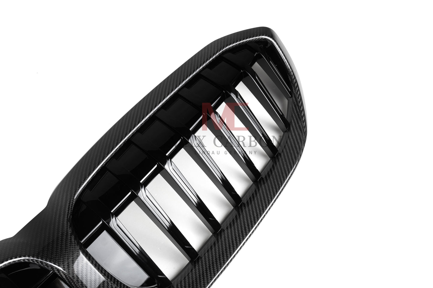 MC MAX CARBON Dry Carbon Ziergitter Grill Kühlergrill Ersatz für BMW G20 G21 inkl. M340i