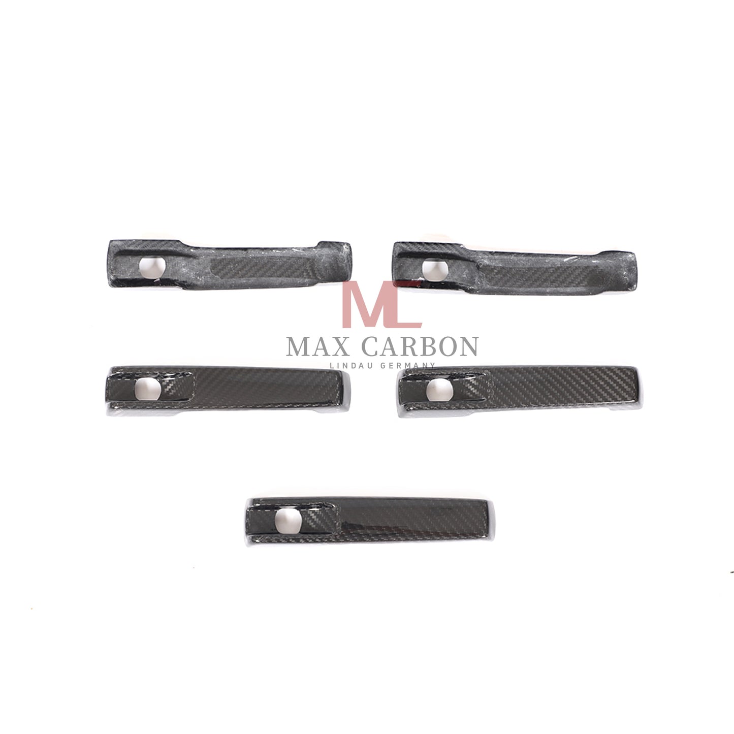 MC MAX CARBON Performance door handle covers suitable for Mercedes G Class W463 2004 to 2018