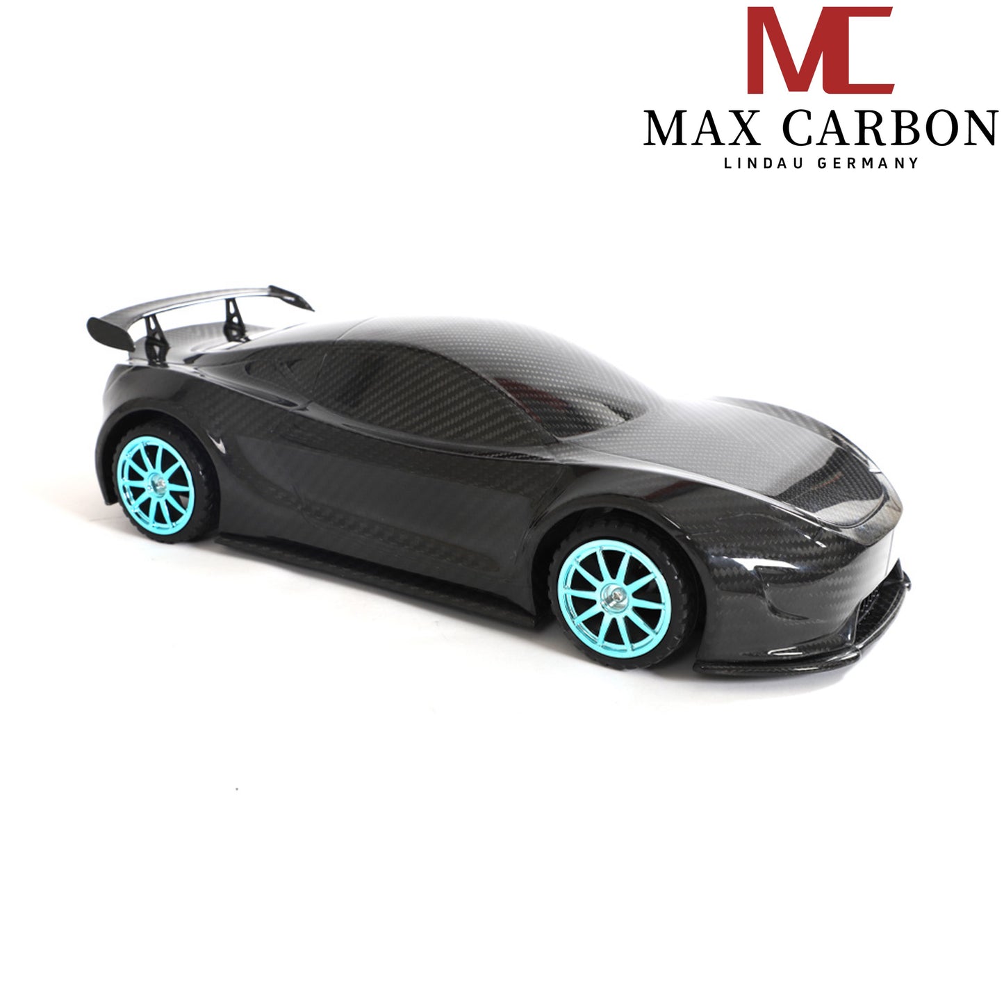MAX CARBON Lifestyle Véritable carbone Forgé Carbone Hybride Modèle de voiture en carbone sec Préimprégné 1:18 Modèle de voiture de sport