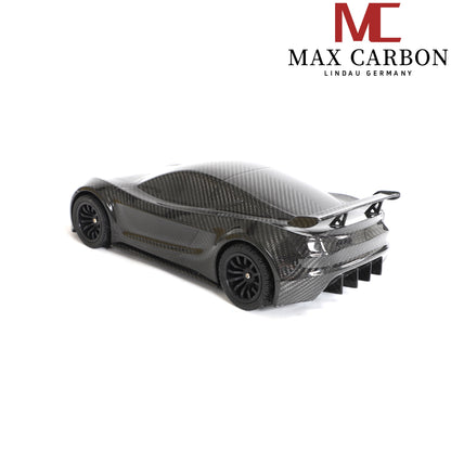 MAX CARBON Lifestyle Véritable carbone Forgé Carbone Hybride Modèle de voiture en carbone sec Préimprégné 1:18 Modèle de voiture de sport