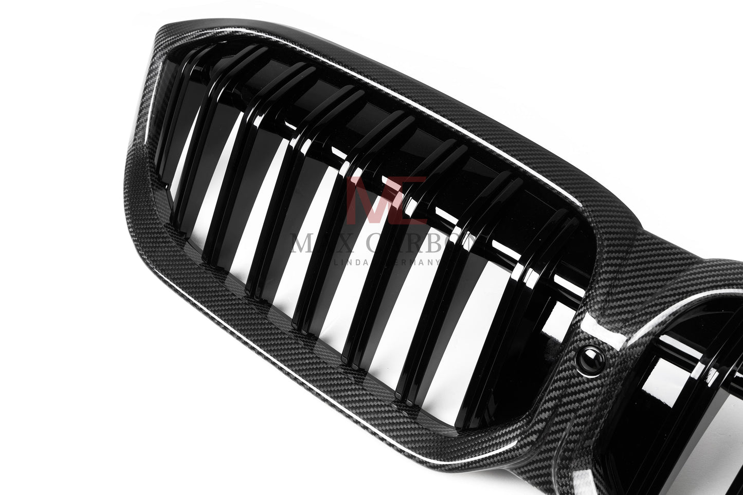 MC MAX CARBON Dry Carbon Ziergitter Grill Kühlergrill Ersatz für BMW G20 G21 inkl. M340i