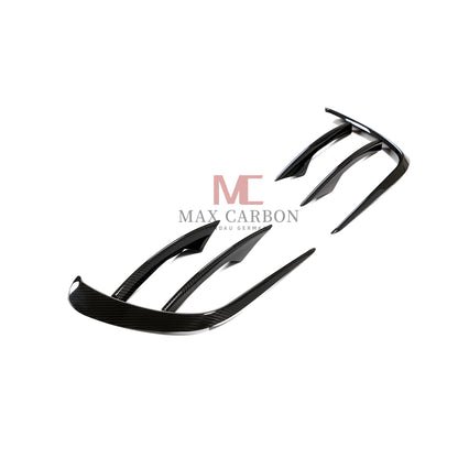 MC Performance 6 pièces Canards de pare-chocs avant en carbone pour Mercedes Benz classe E W213 S213 E300 E350 E400 E450
