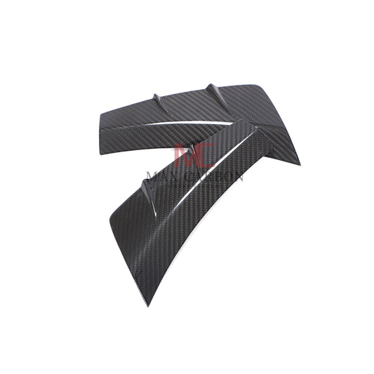 MC MAX CARBON Performance Front Bumper Side Air Vent for Mercedes Benz C Class A205 C205 W205 S205 C43 AMG