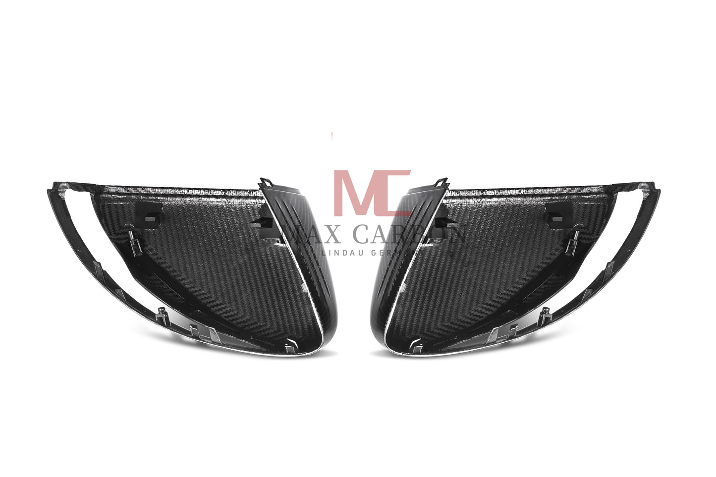 Coques de rétroviseurs MC MAX CARBON Performance Carbone Sec pour Mercedes Classe G W464 GLS GLE 