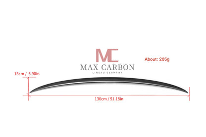 MC MAX CARBON Dry Carbon Prepreg Sport Heck Spoiler Lippe für BMW 7er G70