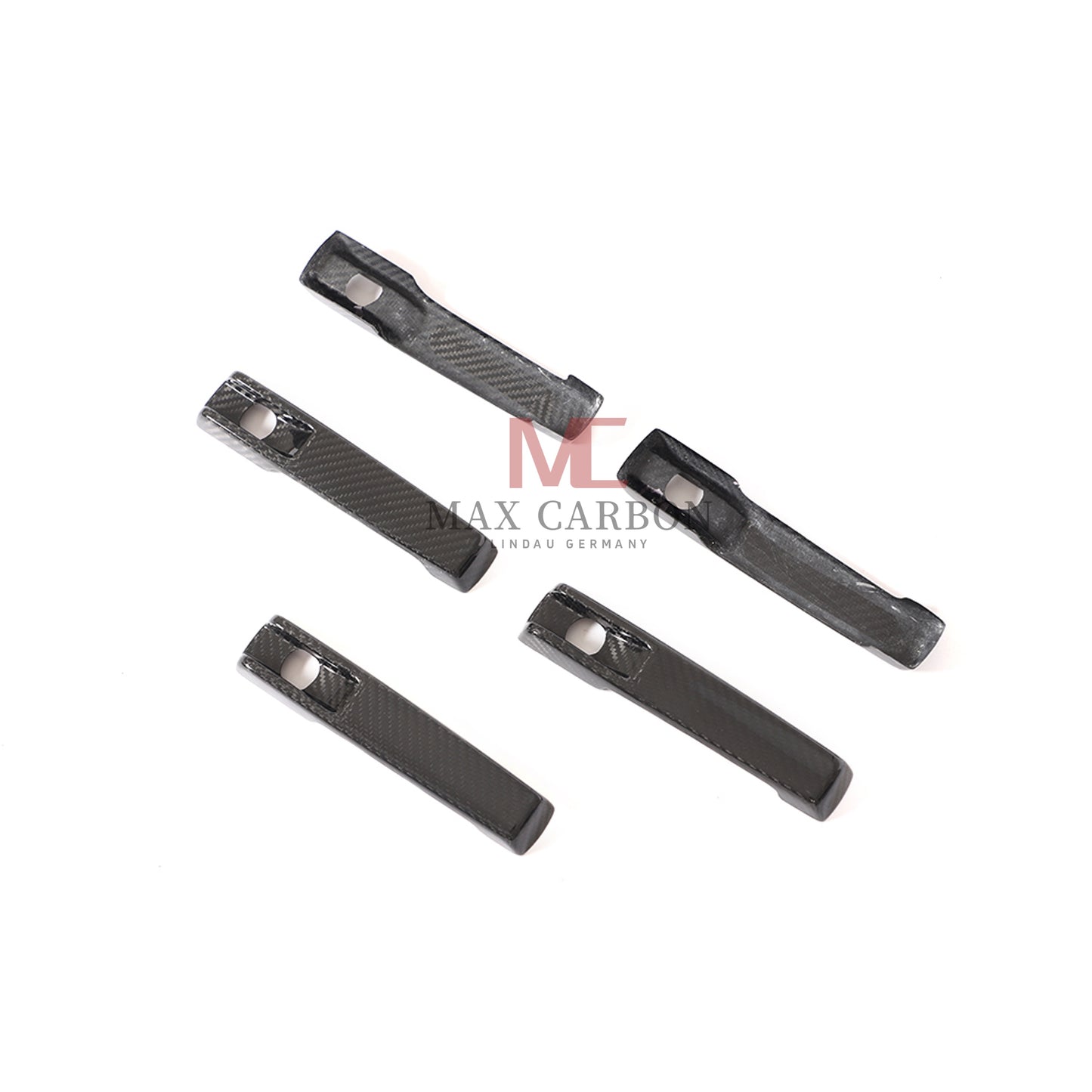 MC MAX CARBON Performance door handle covers suitable for Mercedes G Class W463 2004 to 2018