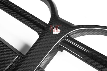 MAX CARBON PERFORMANCE Dry Carbon Front Kühlergrill Nieren Gitter für BMW G22 G23