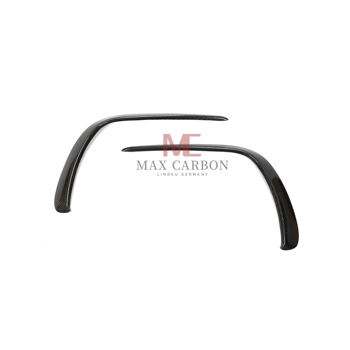 MC Performance 6 pièces Canards de pare-chocs avant en carbone pour Mercedes Benz classe E W213 S213 E300 E350 E400 E450