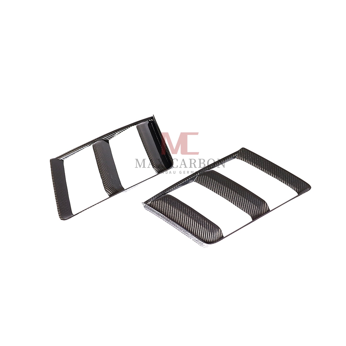 MC MAX CARBON DRY CARBON Performance Heckstoßstangen Entlüftungskotflügelabdeckungen für Audi R8 4S 2015 2018