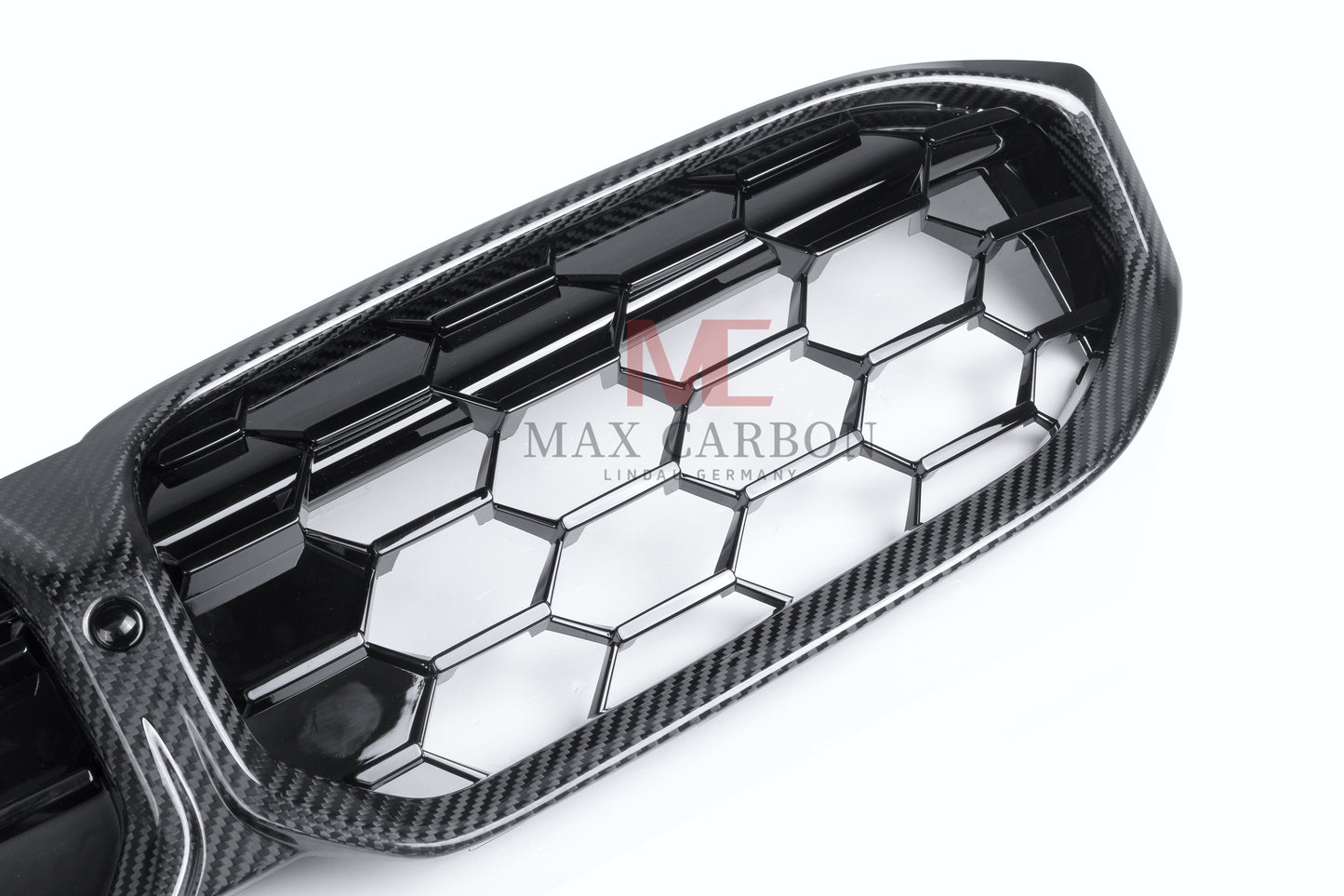 MC MAX CARBON Dry Carbon Ziergitter Grill Kühlergrill Ersatz für BMW G20 G21 inkl. M340i