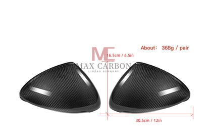 MC Performance MAX CARBON Ersatz Spiegelkappen für Porsche Cayenne 958.2 92A Baujahr ab 2014 bis 2017